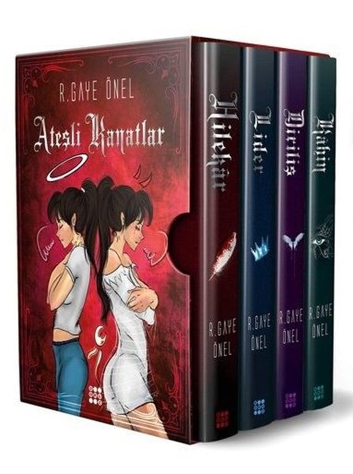 R. Gaye ÖnelFantastik Kitaplar & Fantastik RomanlarAteşli Kanatlar Serisi - 4 Kitap Takım Kutulu