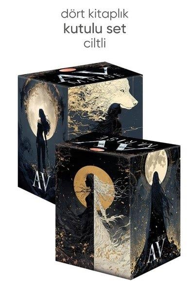 M. RiseFantastik Kitaplar & Fantastik RomanlarAv Serisi Seti - 4 Kitap Takım - Kutulu