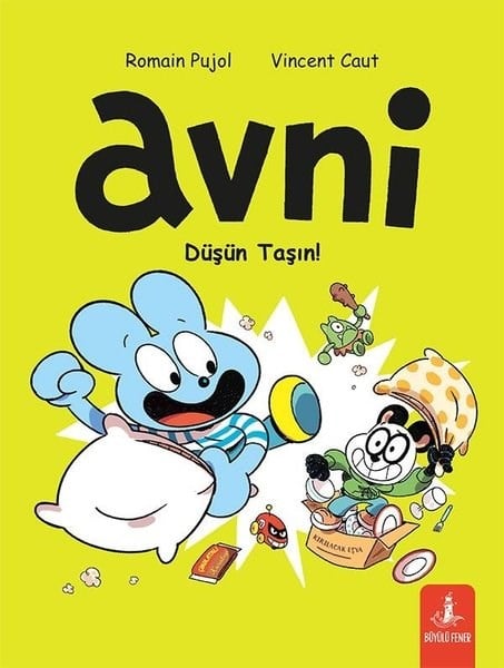 Romain PujolÇocuk Gençlik RomanlarıAvni 8 - Düşün Taşın!