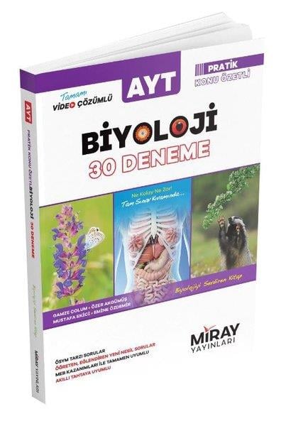 KolektifAYT KimyaAYT Biyoloji 30 Deneme