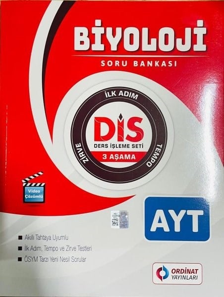 KolektifAYT BiyolojiAYT Biyoloji Soru Bankası (Dis Serisi)