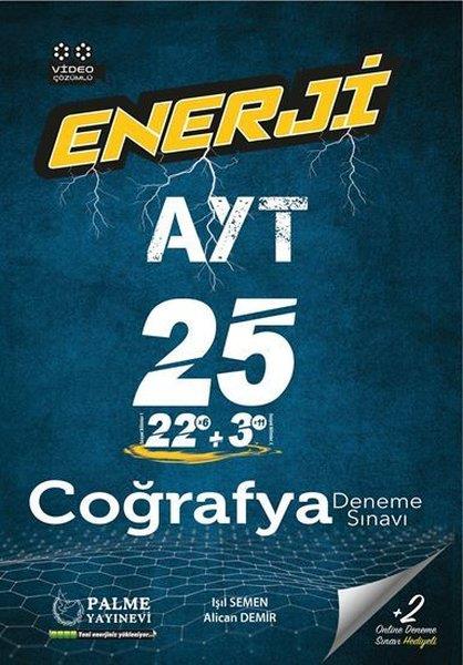 KolektifAYT CografyaAYT Coğrafya 25 Deneme Sınavı Video Çözümlü Enerji