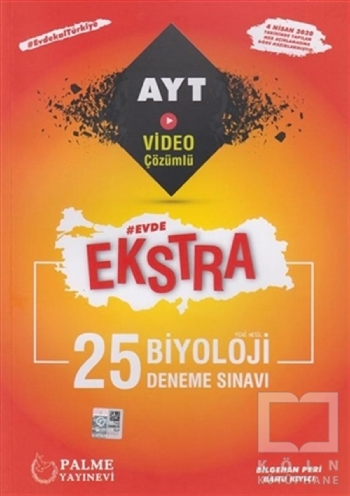 Bilgehan PeriSınavlara Hazırlık KitaplarıAYT Evde Ekstra 25 Biyoloji Deneme Sınavı