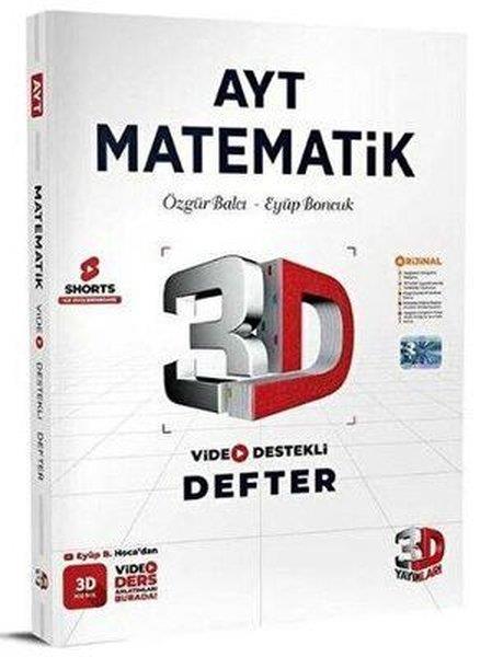 Eyüp BoncukAYT MatematikAYT Matematik Video Destekli Defter