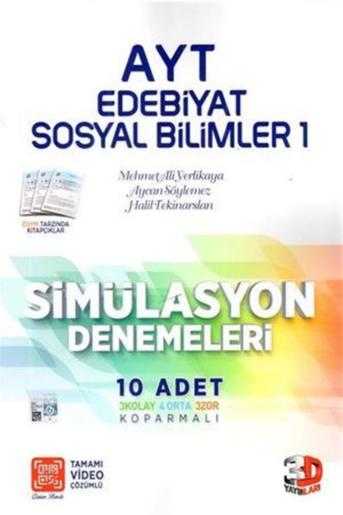 KolektifAYT Tüm DerslerAYT Simülasyon Edebiyat-Tarih-Cografya Denemeleri