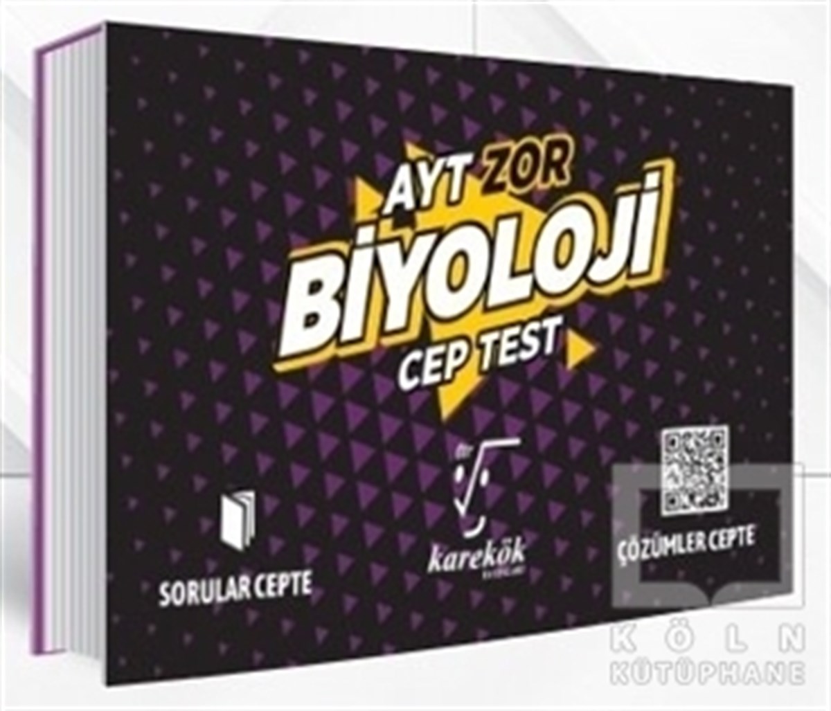 KolektifPrüfungsvorbereitungAYT Zor Biyoloji Cep Test