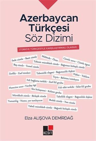 Elza Alışova DemirdağTürkçe Dil Bilim KitaplarıAzerbaycan Türkçesi Söz Dizimi