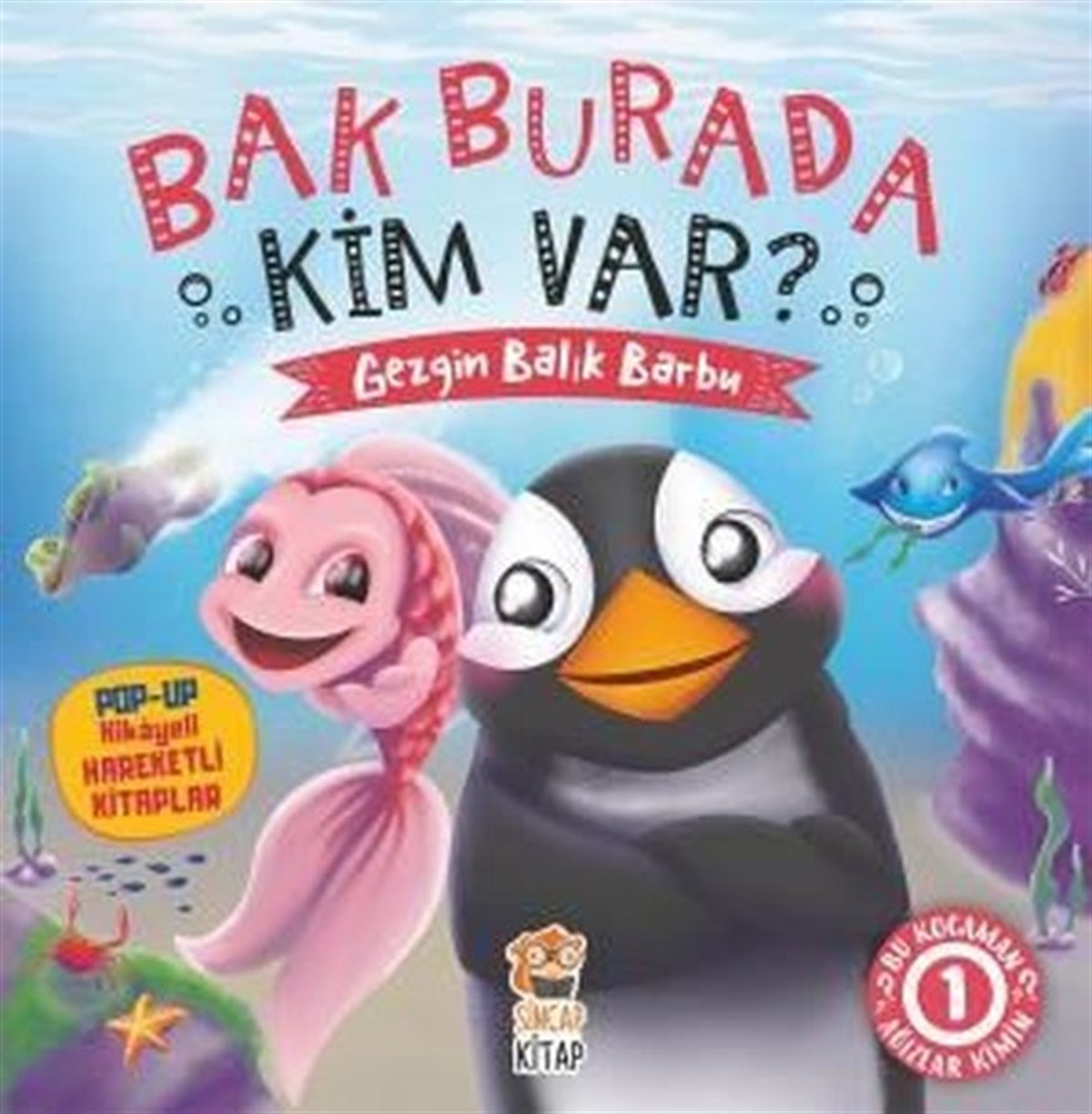 Asiye Aslı AslanerEgitim Etkinlik KitaplariBak Burada Kim Var-Gezgin Balık Barbu-PopUp İle Keşfet