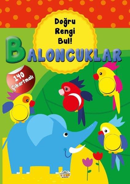 KolektifEgitim Etkinlik KitaplariBaloncuklar - Doğru Rengi Bul! 140 Çıkartmalı