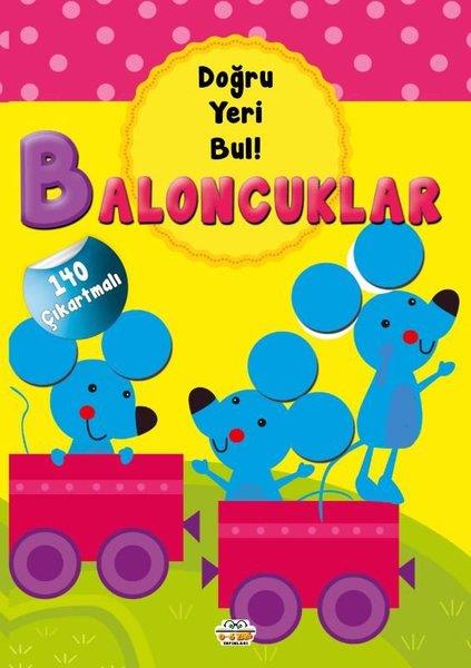 KolektifEgitim Etkinlik KitaplariBaloncuklar - Doğru Yeri Bul! 140 Çıkartmalı