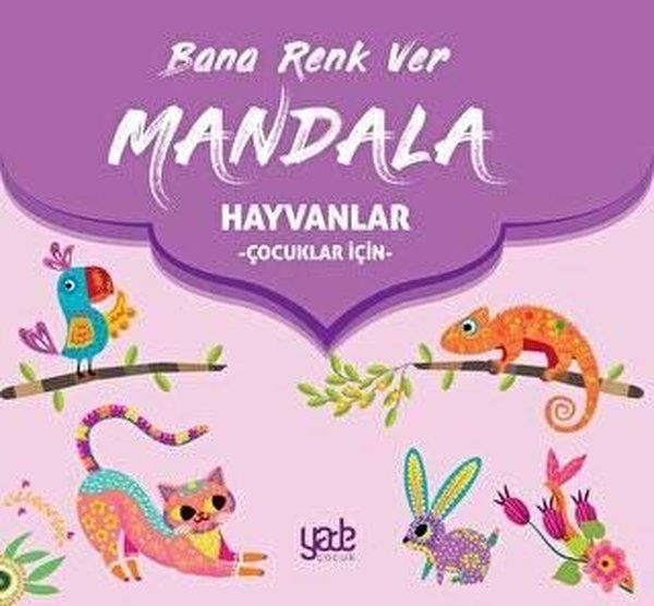 KolektifEgitim Etkinlik KitaplariBana Renk Ver - Mandala - Çocuklar İçin - Hayvanlar