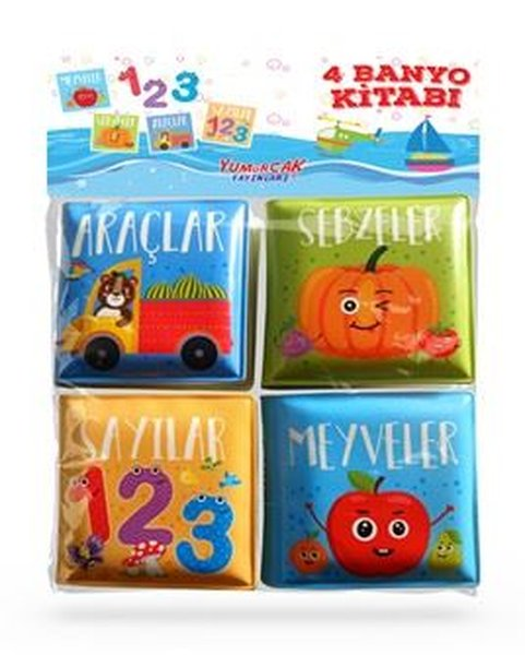 KolektifEgitim Etkinlik KitaplariBanyo Kitabı Seti - 4 Kitap Takım