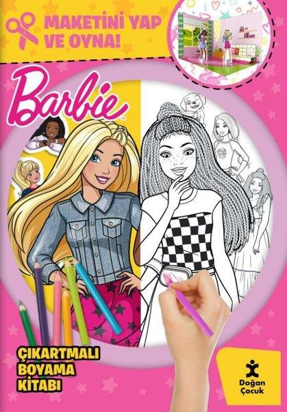 KolektifEgitim Etkinlik KitaplariBarbie Çıkartmalı Boyama Kitabı - Maketini Yap ve Oyna!