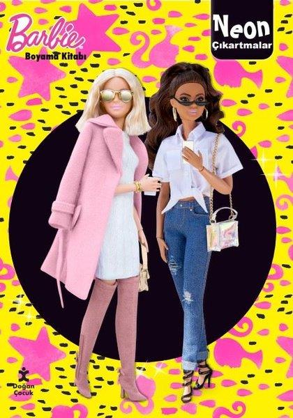 KolektifEgitim Etkinlik KitaplariBarbie Neon Çıkartmalı Boyama Kitabı
