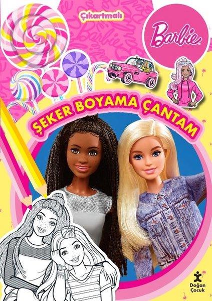 KolektifEgitim Etkinlik KitaplariBarbie - Şeker Boyama Çantam - Çıkartmalı