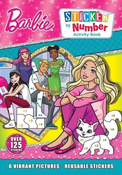 KolektifPreschoolBARBIE STICKER BY NUMBER ACTIVITY BOOK