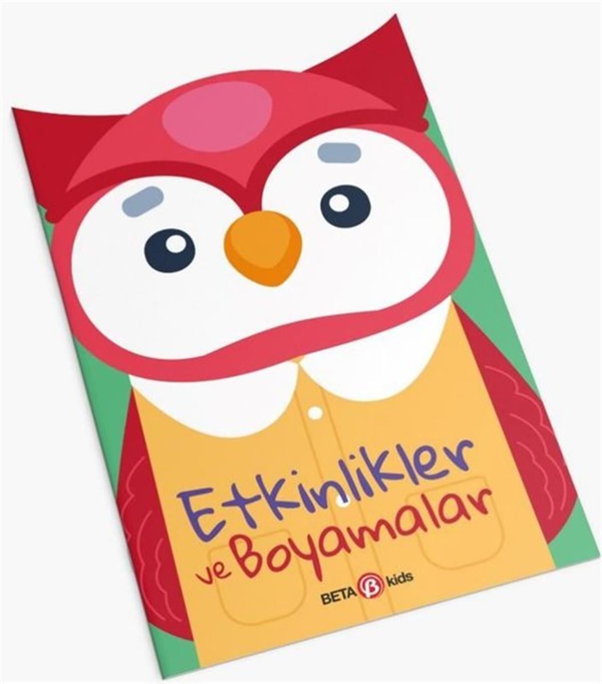 KolektifEgitim Etkinlik KitaplariBaykuş - Etkinlikler ve Boyamalar