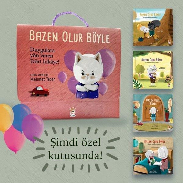 Mehmet TeberEgitim Etkinlik KitaplariBazen Olur Böyle Seti - 4 Kitap Takım - Kutulu