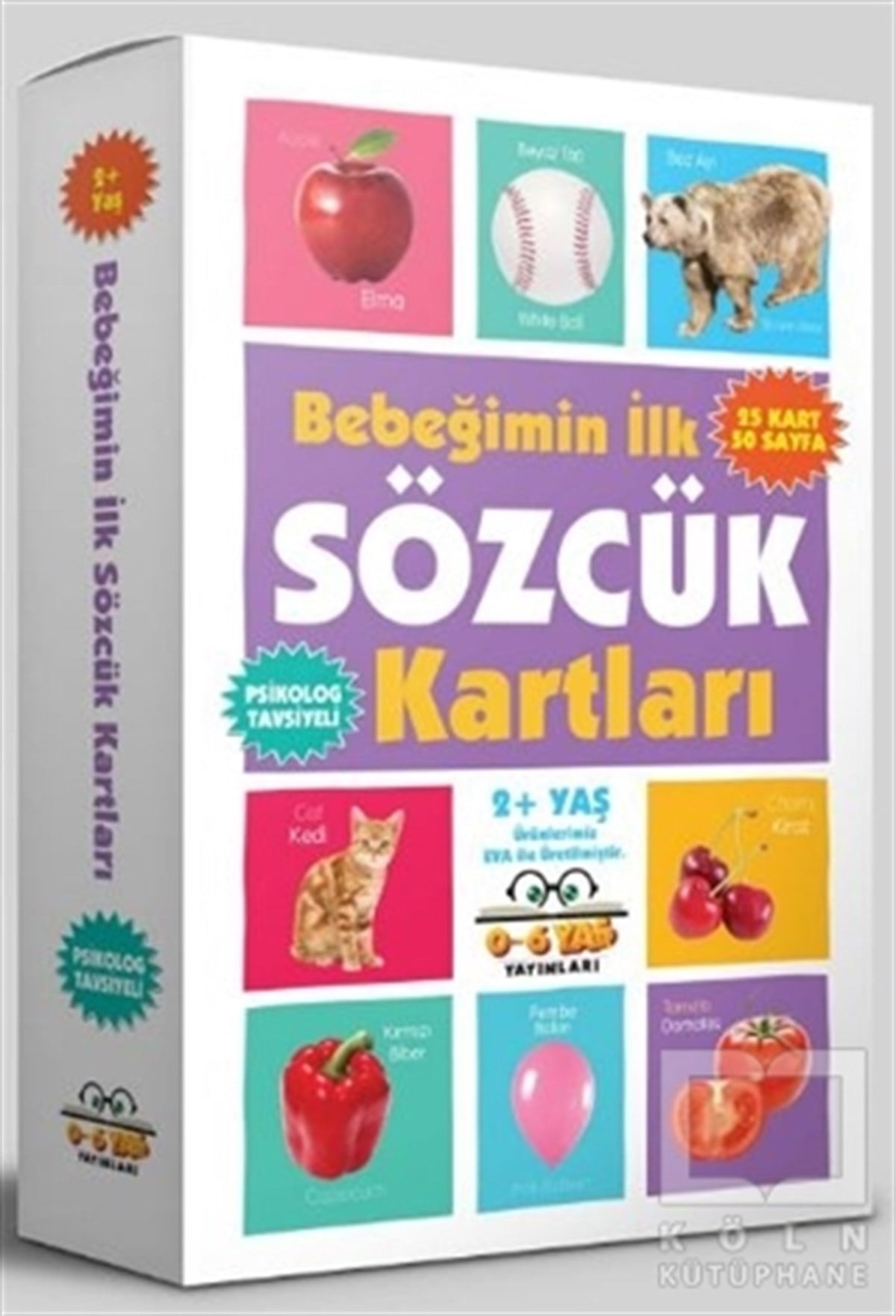 KolektifZeka Gelişimi KitaplarıBebeğimin İlk Sözcük Kartları (2+ Yaş)