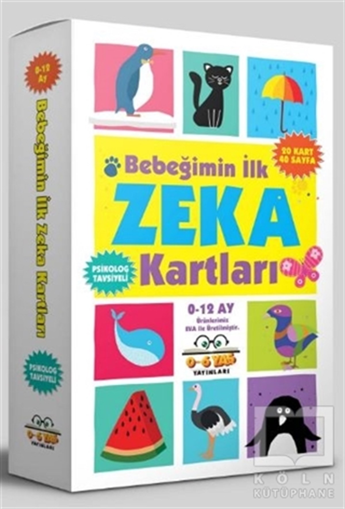 KolektifZeka Gelişimi KitaplarıBebeğimin İlk Zeka Kartları (0-12 Ay)