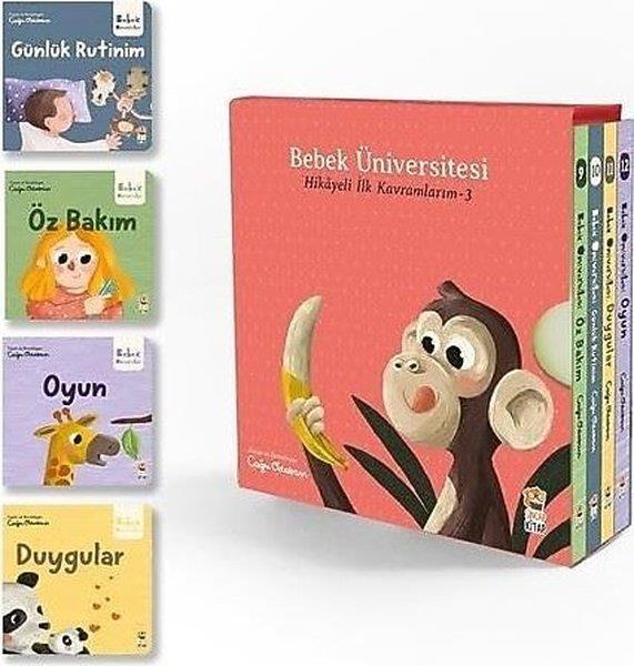 Çağrı OdabaşıEgitim Etkinlik KitaplariBebek Üniversitesi 3 Seti - 4 Kitap Takım