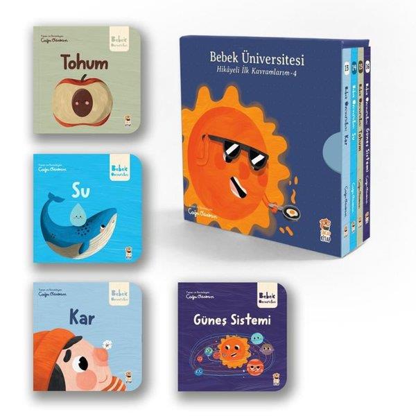 Çağrı OdabaşıEgitim Etkinlik KitaplariBebek Üniversitesi 4 Seti - 4 Kitap Takım