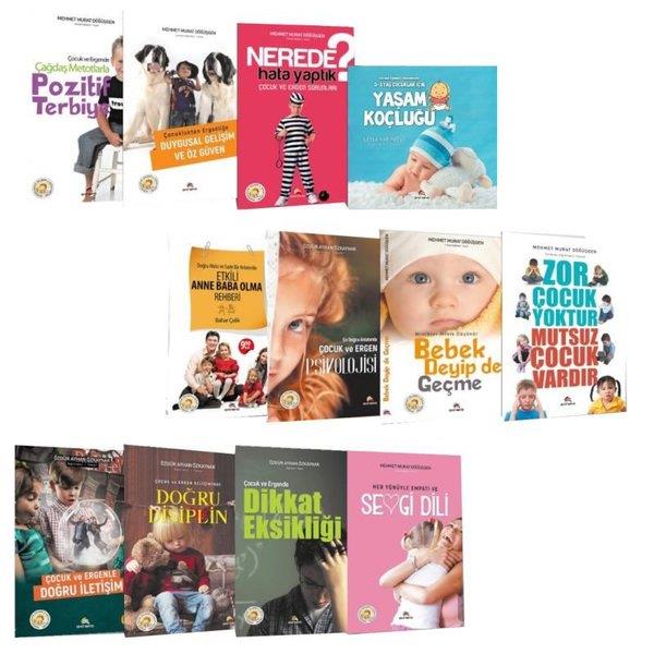 KolektifAile - ÇocukBebeklikten Ergenliğe En Güncel Bilgilerle Çocuk Gelişimi ve Eğitimi Seti - 12 Kitap Takım