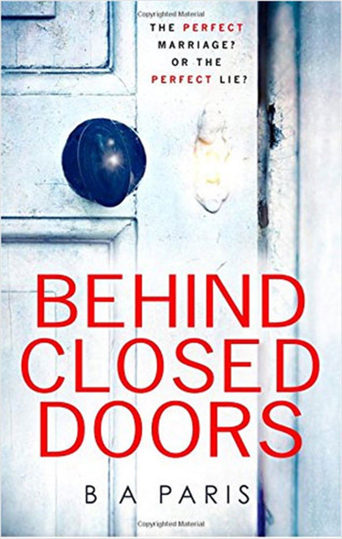 BA ParisMystery/Crime/ThrillerBehind Closed Doors
