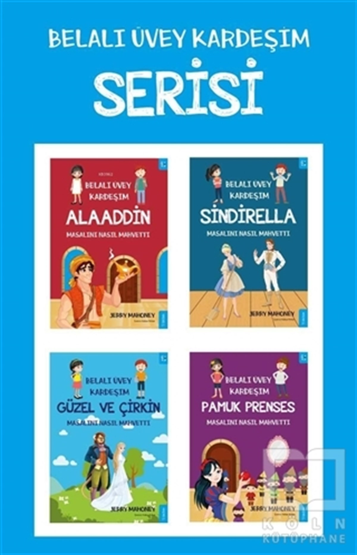Belalı Üvey Kardeşlerim Serisi-4 Kitap Takım