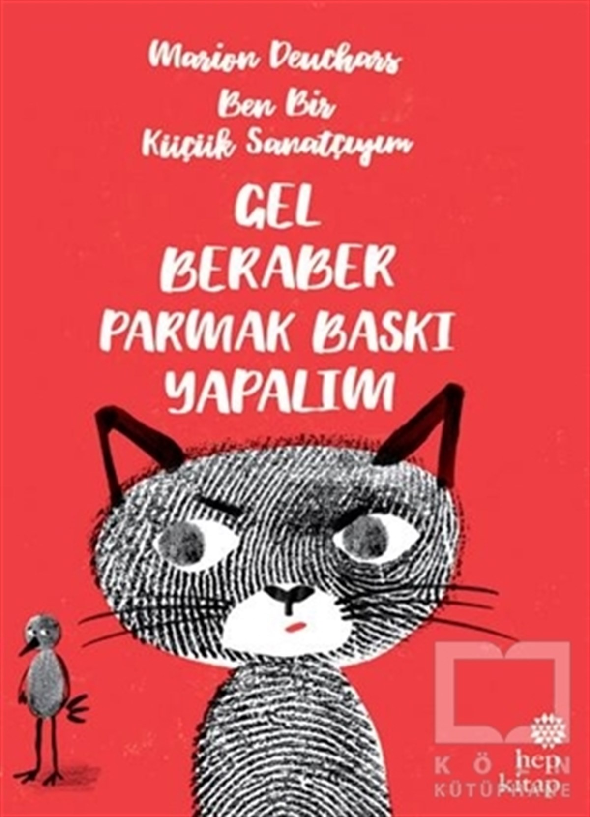 Marion DeucharsOkul Öncesi Resimli KitaplarBen Bir Küçük Sanatçıyım - Gel Beraber Parmak Baskı Yapalım