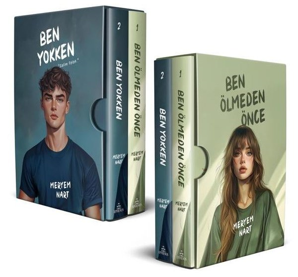 Meryem NartTürk RomaniBen Ölmeden Önce Serisi Seti - 2 Kitap Takım - Kutulu