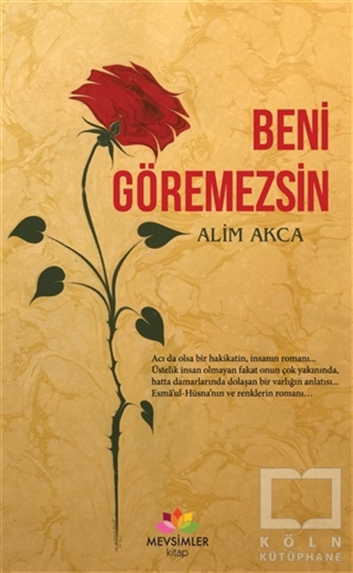 Alim AkcaRomanBeni Göremezsin