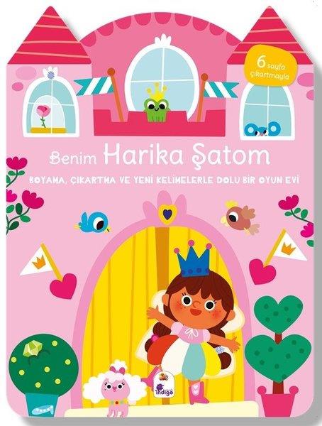 KolektifEgitim Etkinlik KitaplariBenim Harika Şatom - Boyama Çıkartma ve Yeni Kelimelerle Dolu Bir Oyun Evi
