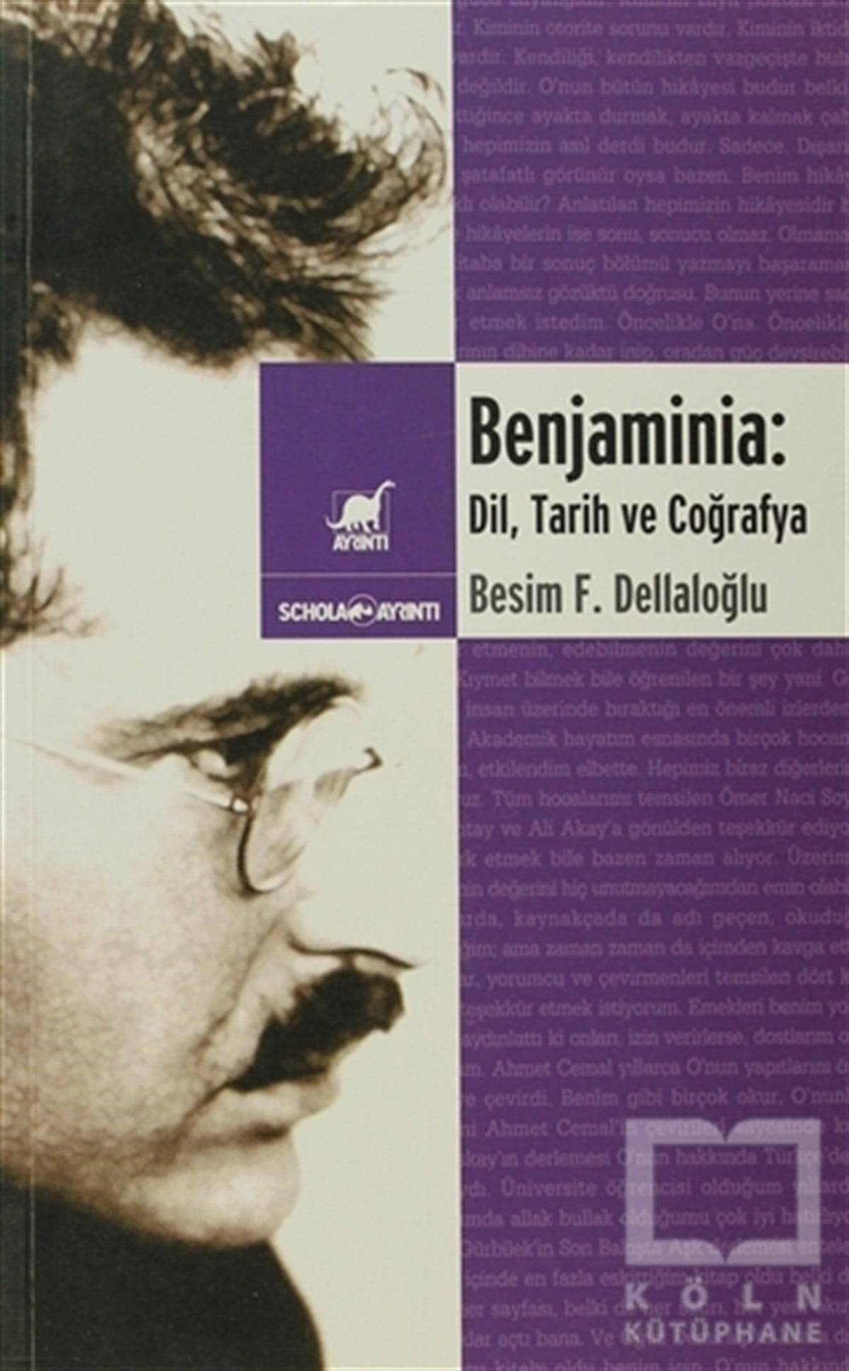 Besim F. DellaloğluDiğerBenjaminia: Dil, Tarih ve Coğrafya
