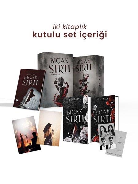 HümeyraTürk RomaniBıçak Sırtı Seti İkili Kutu