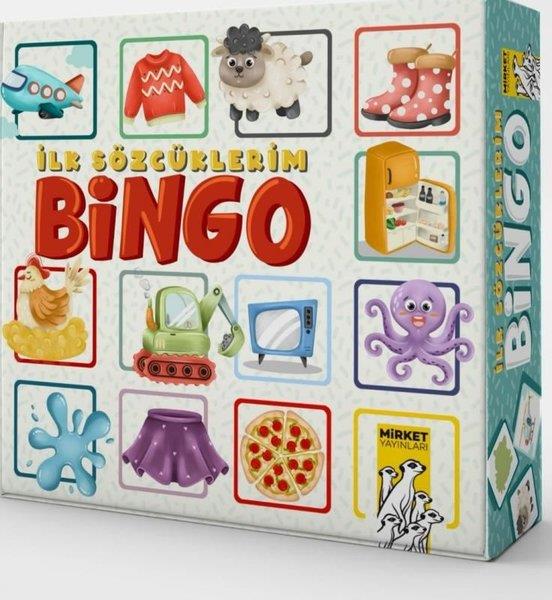 Mukadder DüzyolEgitim Etkinlik KitaplariBingo - İlk Sözcüklerim