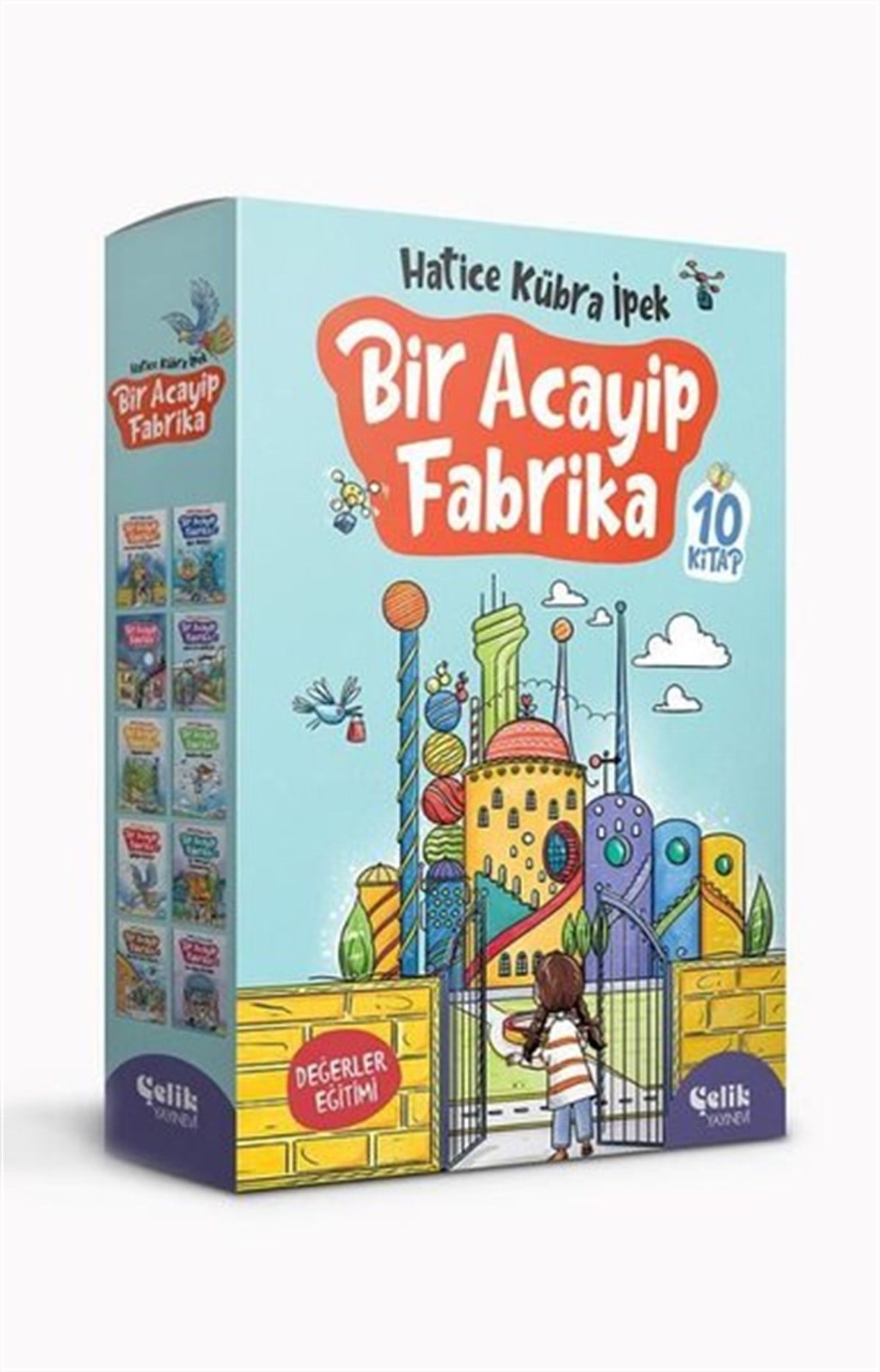 Hatice Kübra İpekÇocuk Gençlik RomanlarıBir Acayip Fabrika Seti - 10 Kitap Takım