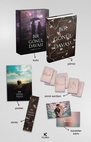 Ümran TanAşk Kitapları & Aşk RomanlarıBir Gönül Davası Seti - 2 Kitap Takım - Kutulu