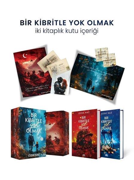 Özge NazTürk RomaniBir Kibritle Yok Olmak Seti - 2 Kitap Takım - Hediyeli Özel Kutu