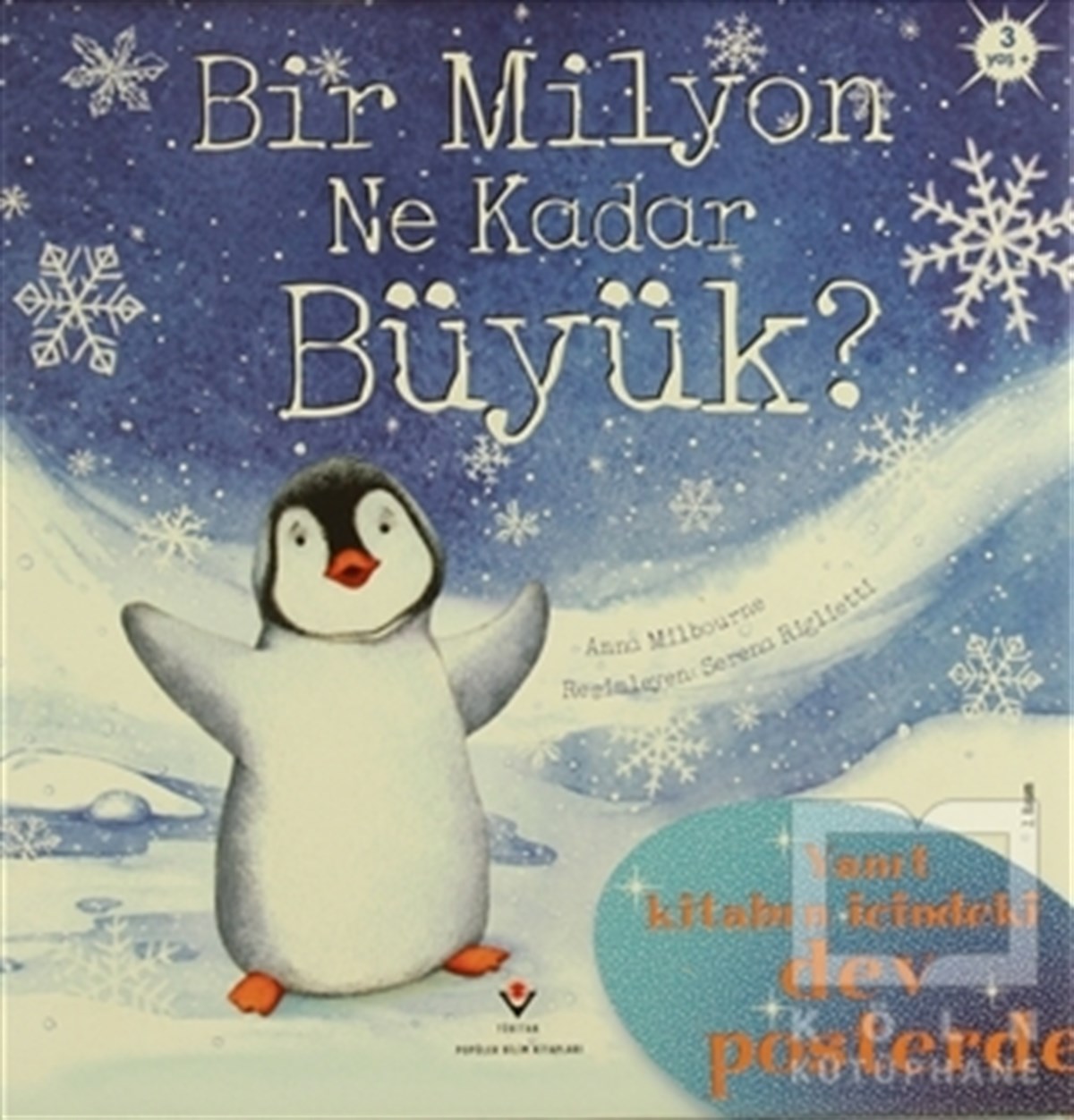 Anna MilbourneOkul Öncesi Çocuk KitaplarıBir Milyon Ne Kadar Büyük? (Sünger Kapaklı)
