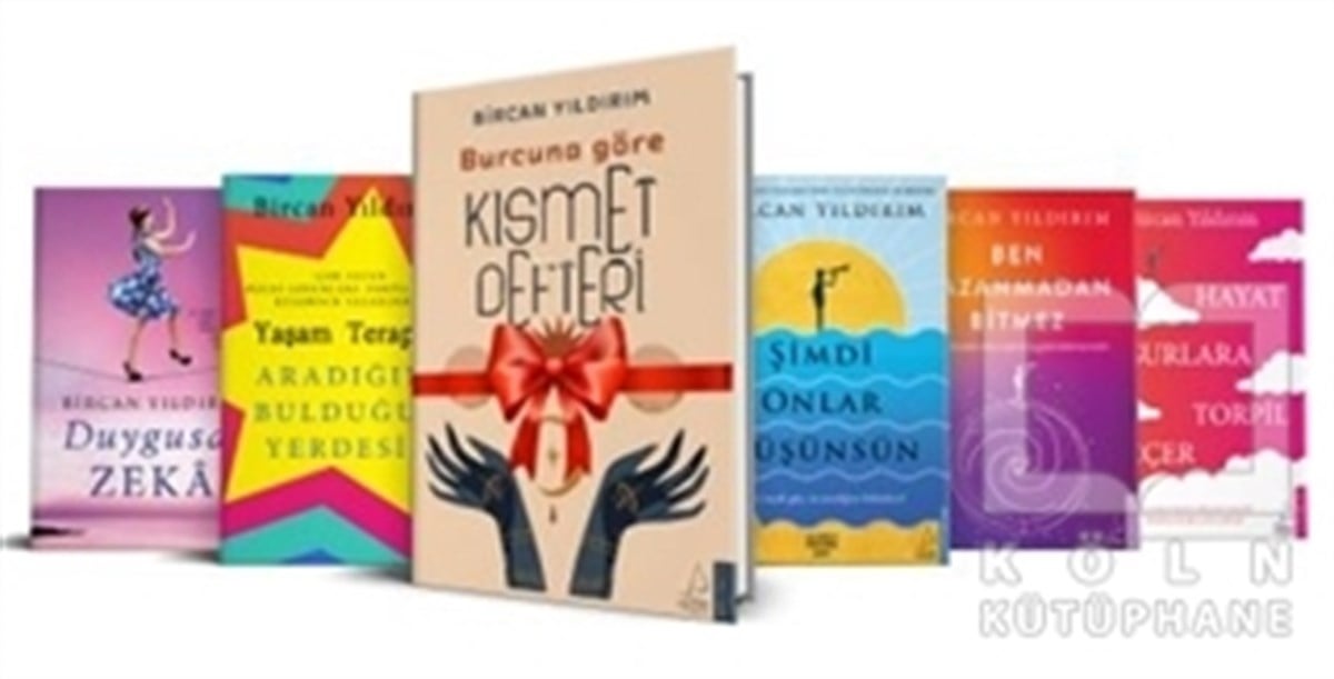 Bircan Yıldırım Seti - 5 Kitap Takım Kısmet Defteri Hediyeli Set