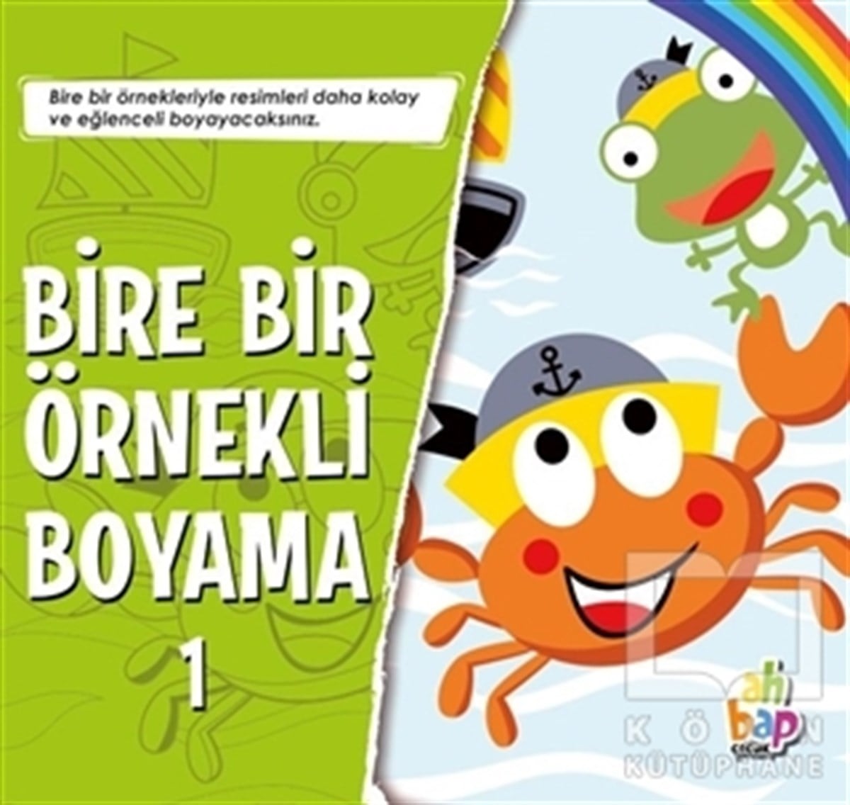 KolektifBoyama KitaplarıBire Bir Örnekli Boyama 1