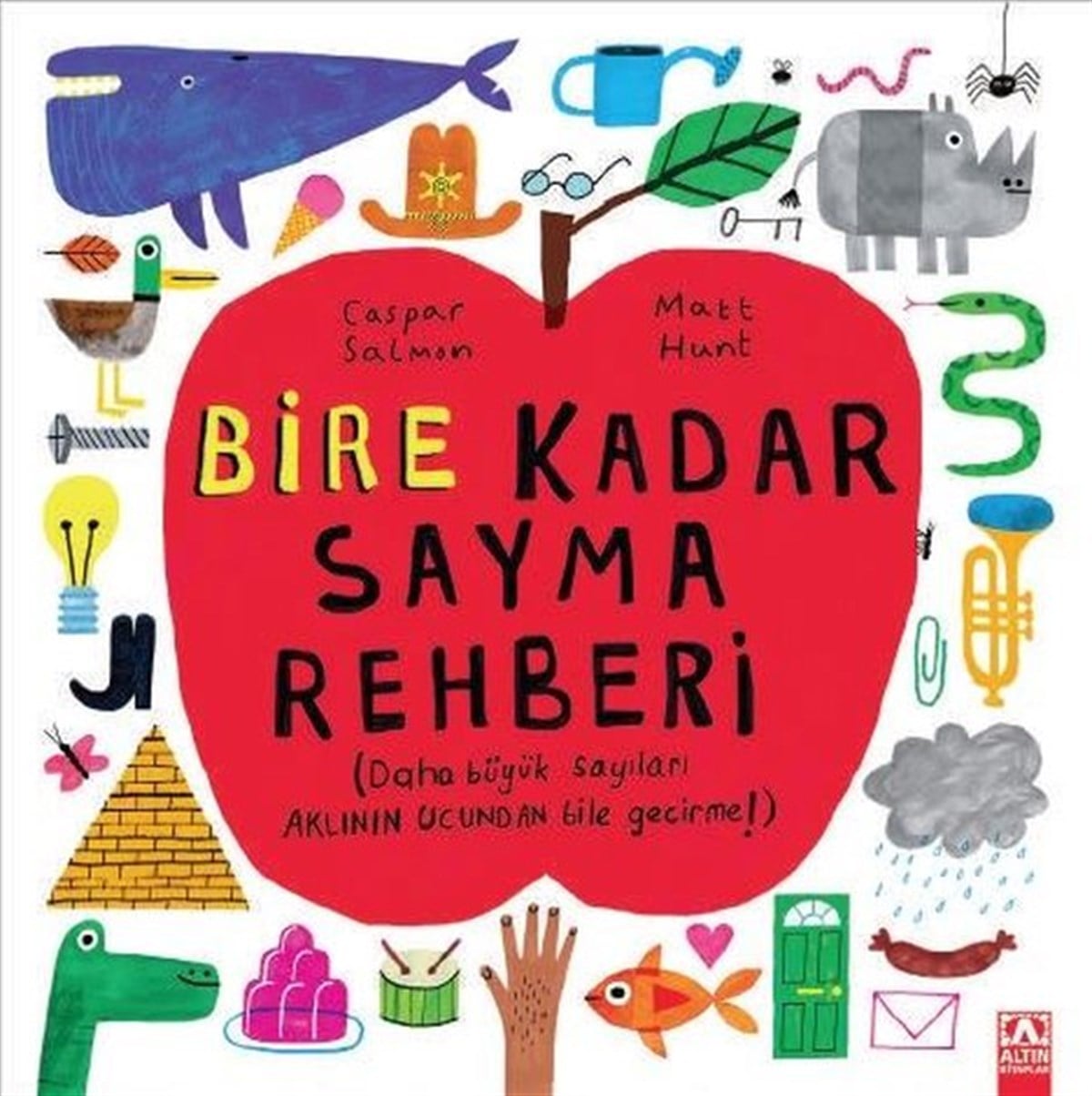 Caspar SalmonEgitim Etkinlik KitaplariBire Kadar Sayma Rehberi