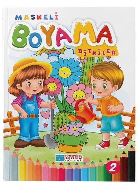 KolektifBoyama KitaplarıBitkiler - Maskeli Boyama