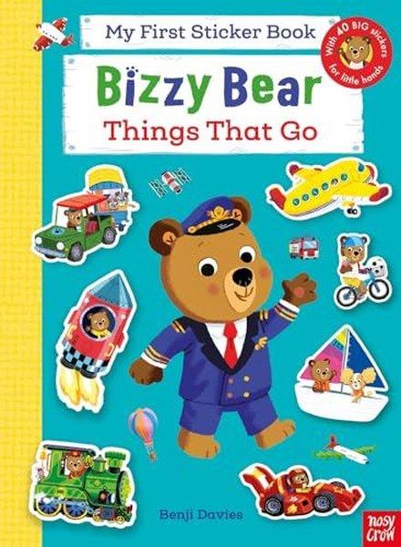 KolektifPreschoolBizzy Bear: My First Sticker Book Things That Go (Bizzy Bear)