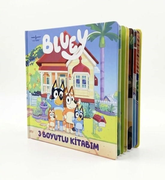 KolektifBoyama KitaplarıBluey - 3 Boyutlu Kitabım