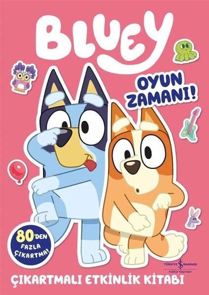 KolektifBoyama KitaplarıBluey - Oyun Zamanı - Çıkartmalı Etkinlik Kitabı