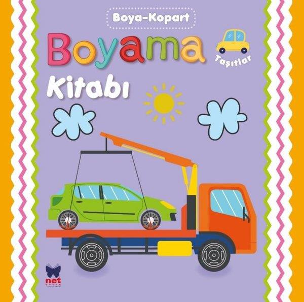 KolektifEgitim Etkinlik KitaplariBoyama Kitabı Boya - Kopart - Taşıtlar