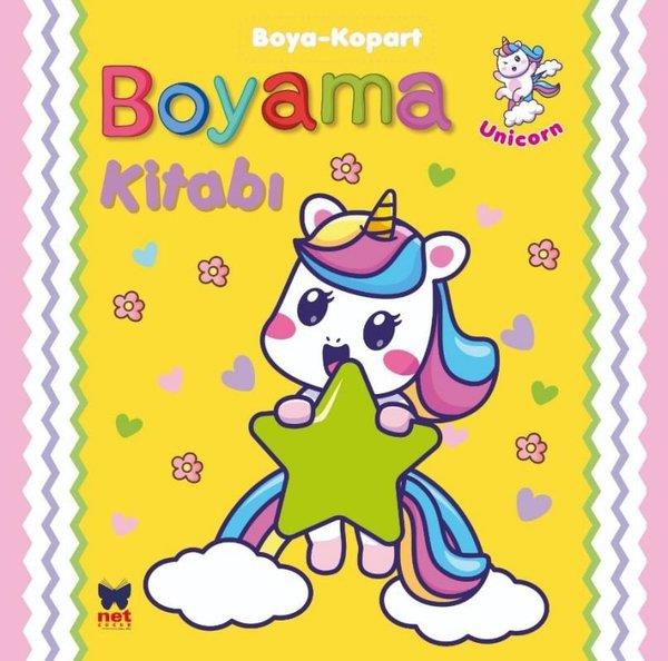 KolektifEgitim Etkinlik KitaplariBoyama Kitabı Boya - Kopart - Unicorn