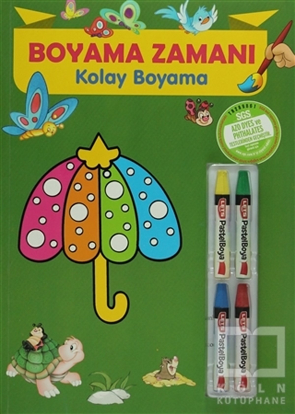 KolektifBoyama KitaplarıBoyama Zamanı: Kolay Boyama